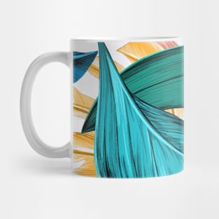 Colorful leaves Pattern Mug